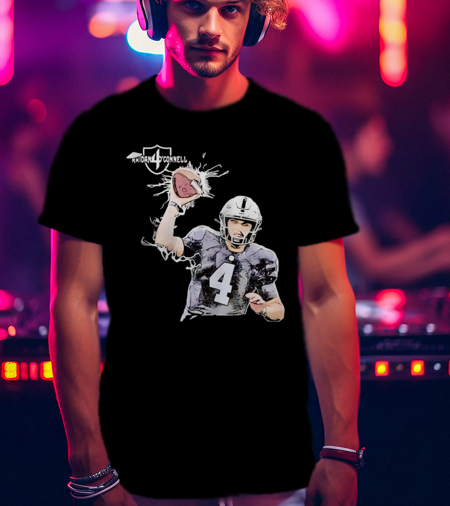 Aidan O’connell Las Vegas Raiders Football Quarterback T-Shirt