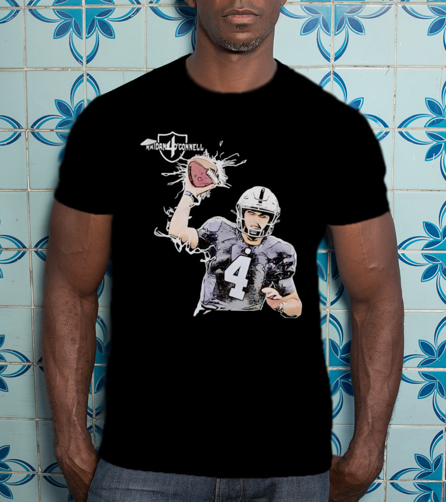 Aidan O’connell Las Vegas Raiders Football Quarterback T-Shirt