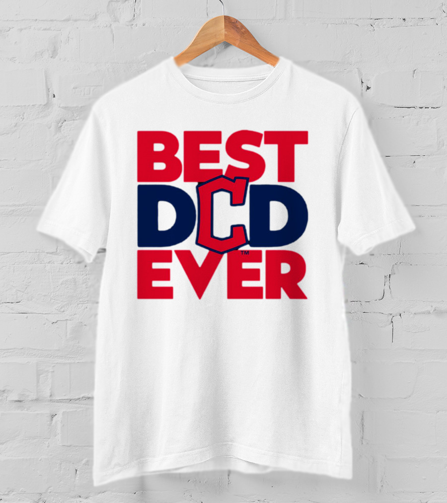 Best Dad Ever MLB Cleveland Guardians T-Shirt
