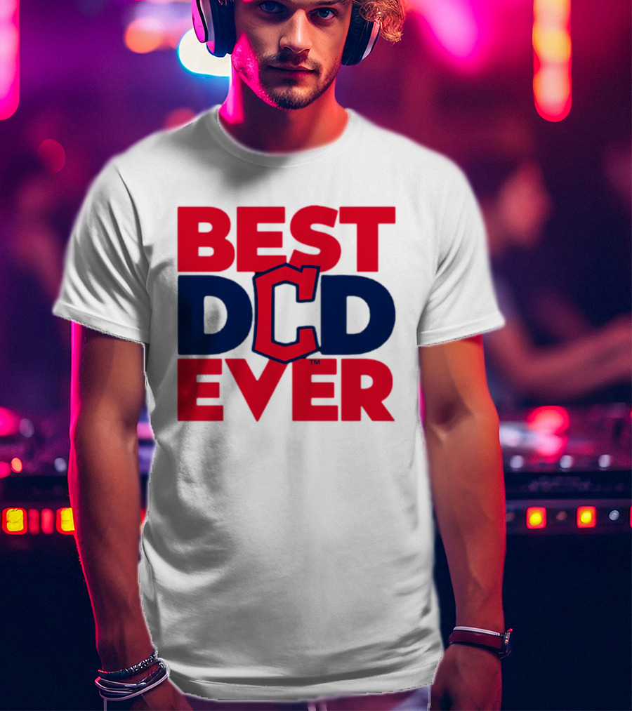 Best Dad Ever MLB Cleveland Guardians T-Shirt