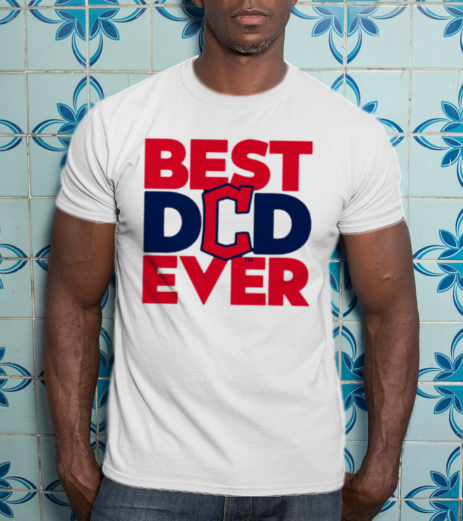 Best Dad Ever MLB Cleveland Guardians T-Shirt