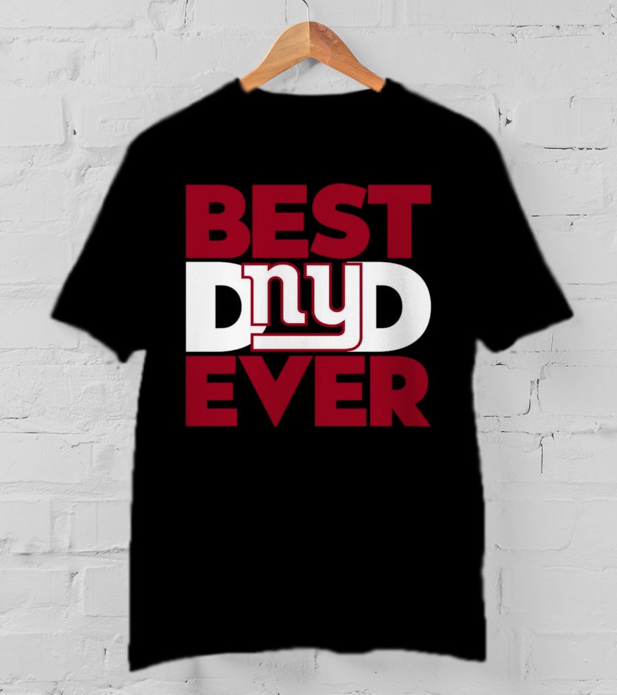 Best Dnyd Ever NFL New York Giants T-Shirt