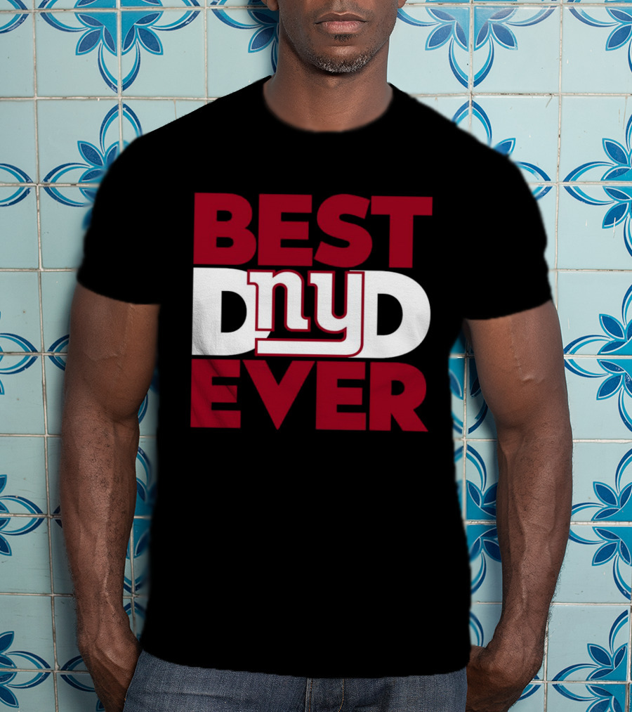 Best Dnyd Ever NFL New York Giants T-Shirt