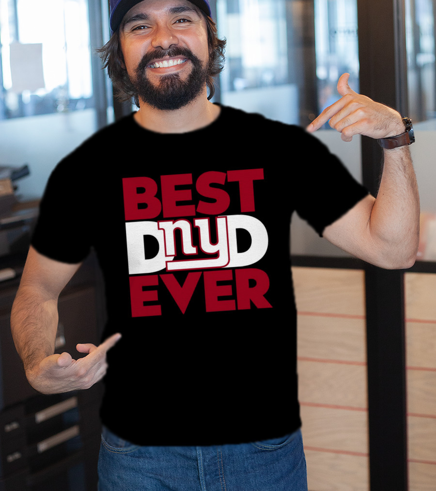 Best Dnyd Ever NFL New York Giants T-Shirt