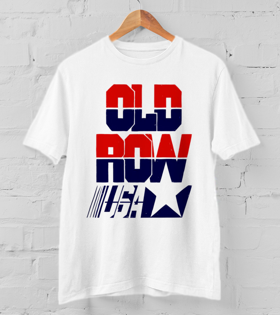 Old Row USA Vintage Star And Stripes T-Shirt