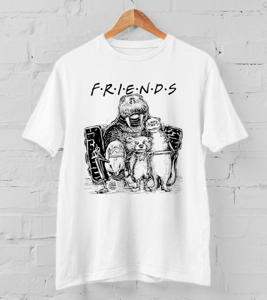FRIENDS Forever Pals With Unique Animal Companions T-Shirt