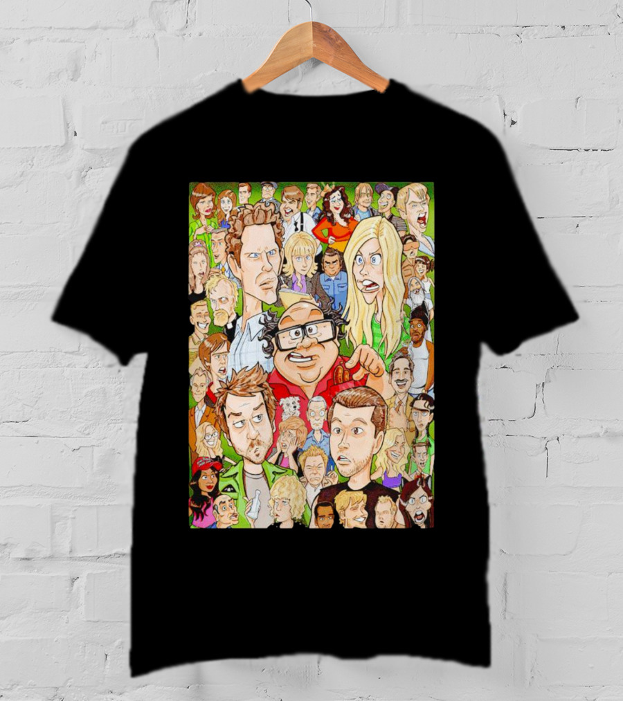 It’s Always Sunny In Philadelphia Character Collage T-Shirt