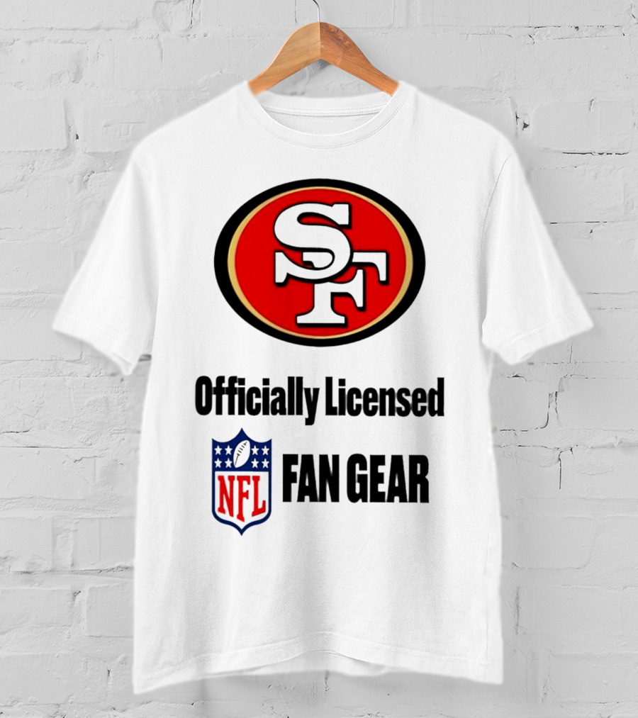 San Francisco 49ers NFL Officially Licensed Fan Gear T-Shirt