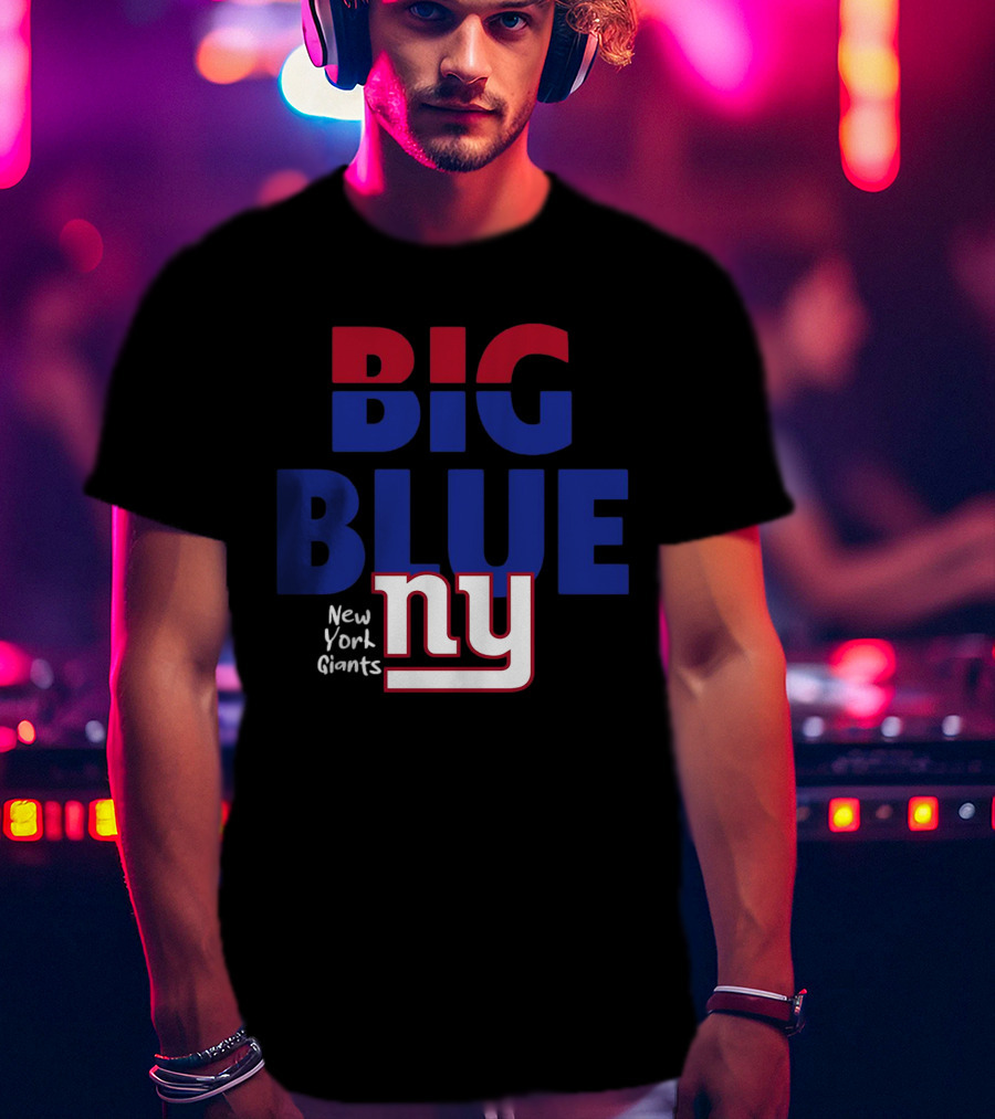 Big Blue New York Giants NY T-Shirt