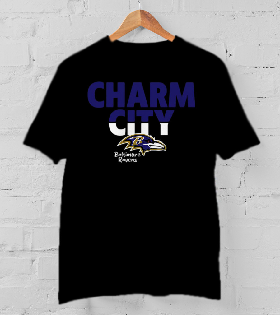 CHARM CITY Baltimore Ravens T-Shirt