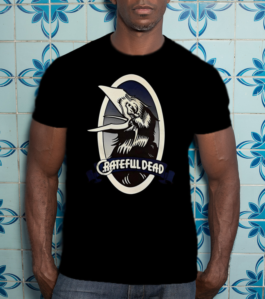 Grateful Dead Raven Oval T-Shirt