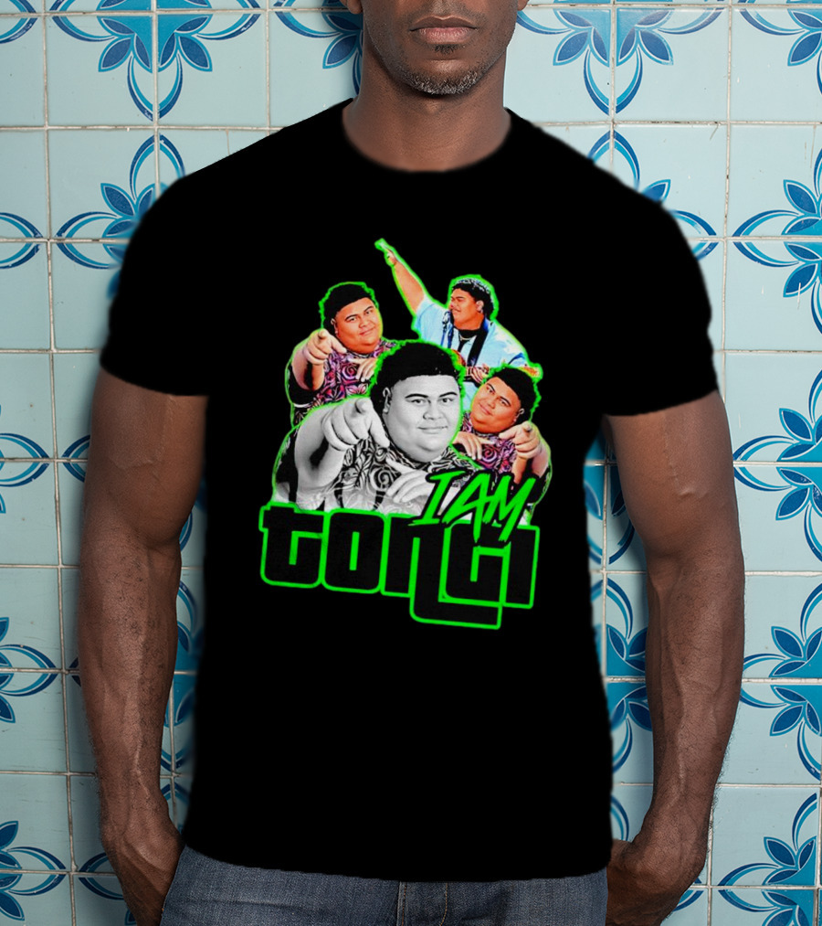 I Am Tongi Colorful Composition With Engaging Poses T-Shirt