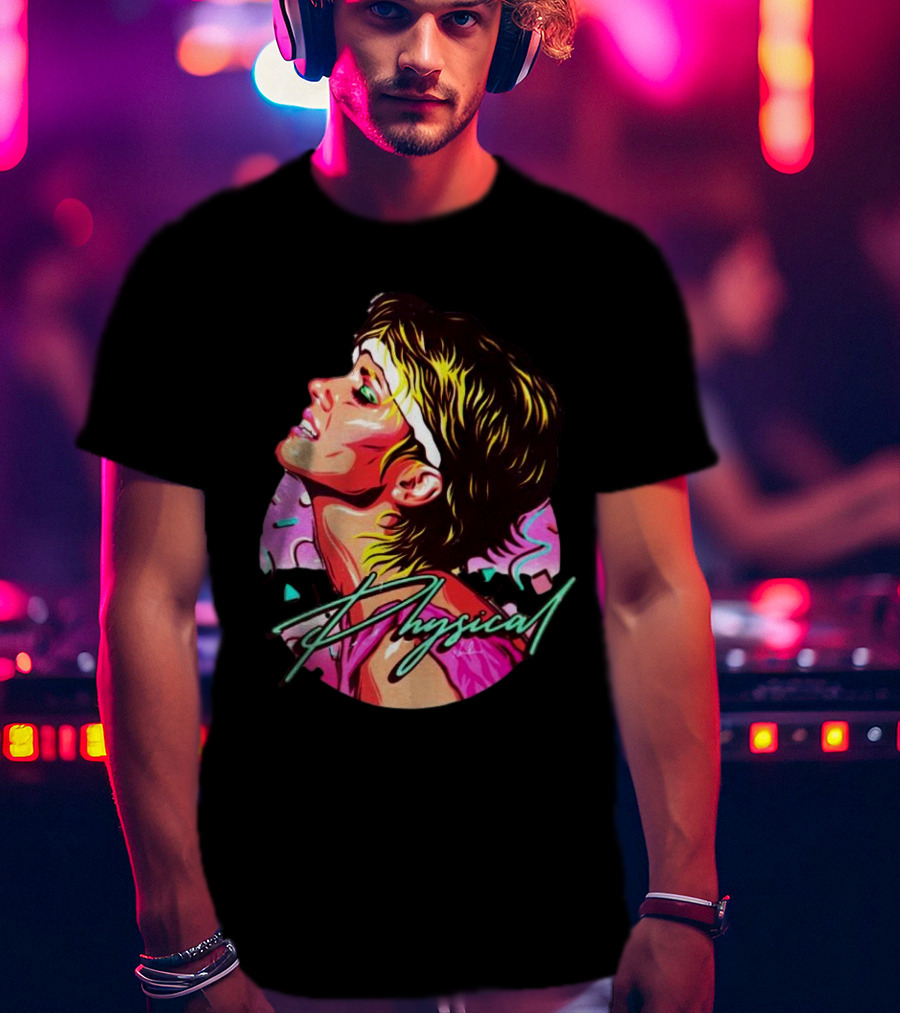 James Hillier Nordacious Physical Retro 80s Fitness Aesthetic T-Shirt