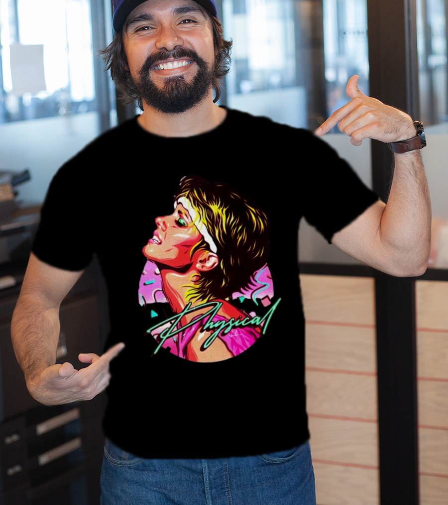 James Hillier Nordacious Physical Retro 80s Fitness Aesthetic T-Shirt