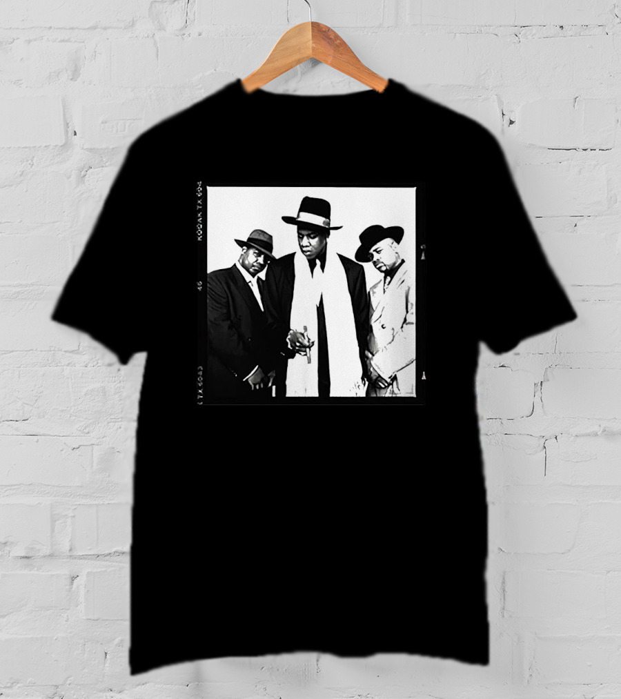 Jay-Z Reasonable Doubt Black And White Album Cover Photo T-Shirt