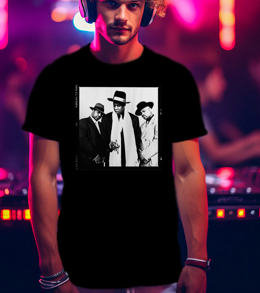 Jay-Z Reasonable Doubt Black And White Album Cover Photo T-Shirt
