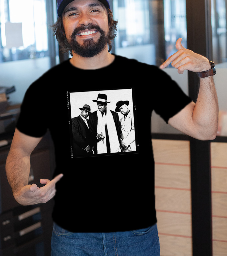 Jay-Z Reasonable Doubt Black And White Album Cover Photo T-Shirt