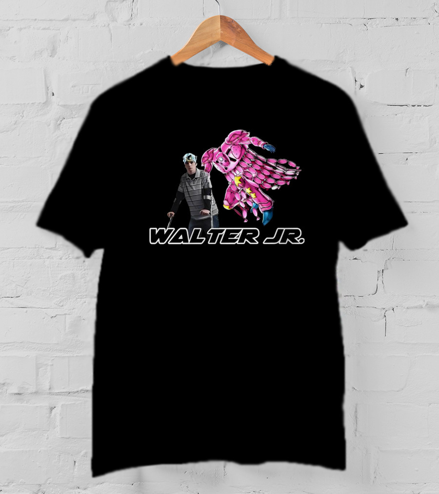 Walter Jr Tusk Act 4 Pink Armored Stand Style Duo T-Shirt