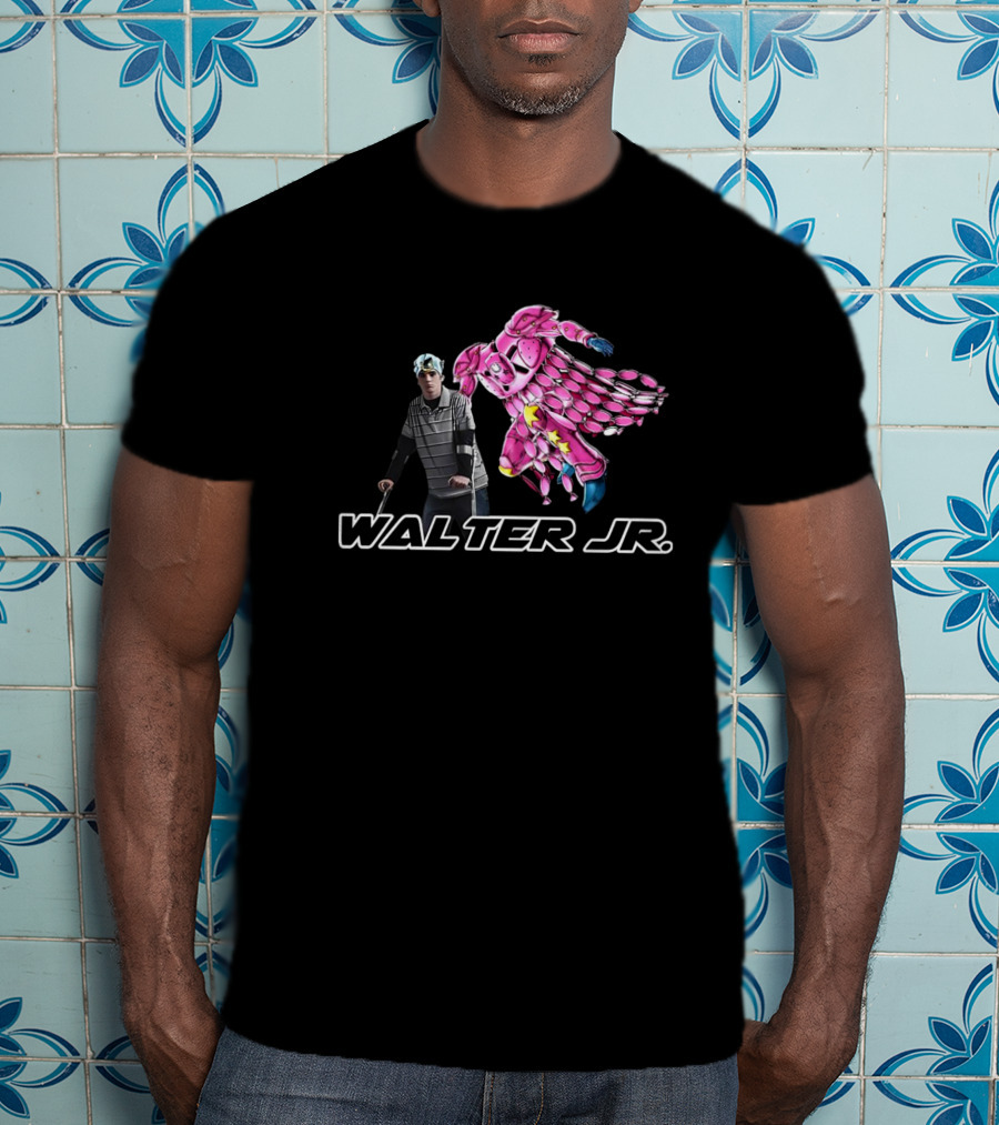 Walter Jr Tusk Act 4 Pink Armored Stand Style Duo T-Shirt