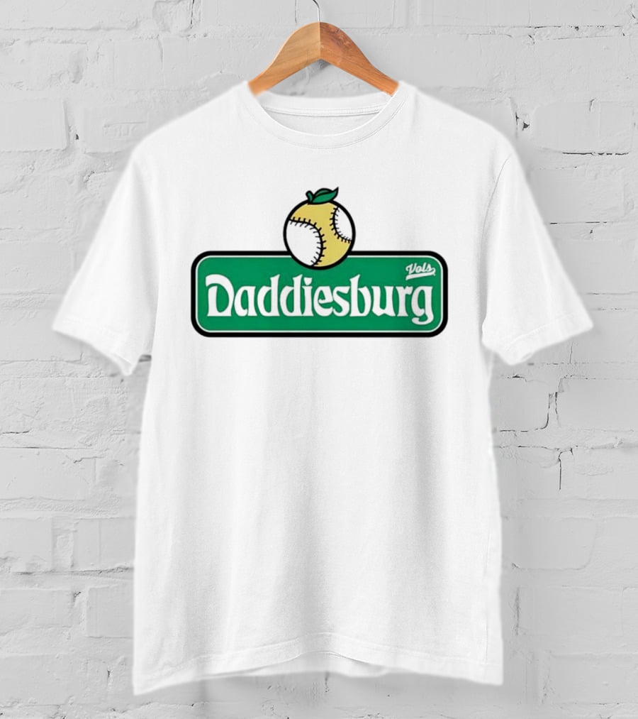 Vols Daddiesburg Baseball Peach T-Shirt