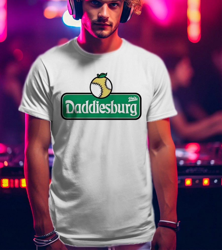 Vols Daddiesburg Baseball Peach T-Shirt