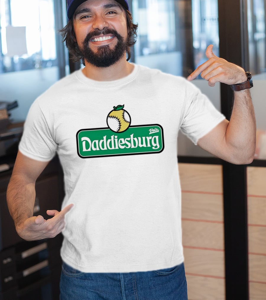 Vols Daddiesburg Baseball Peach T-Shirt
