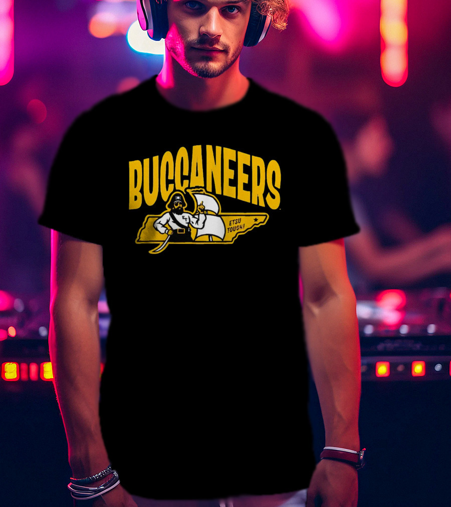 Buccaneers ETSU Tough Pirate T-Shirt