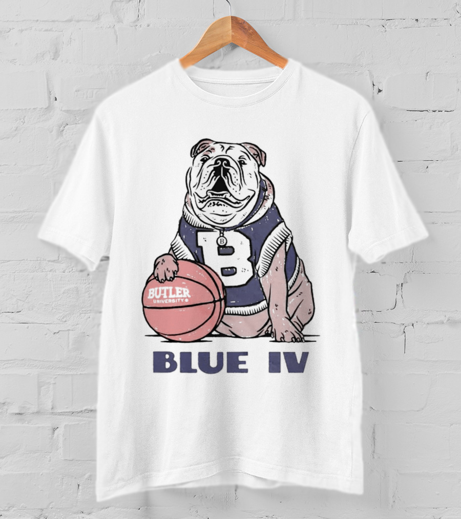 Butler University Bulldogs Blue IV Basketball T-Shirt