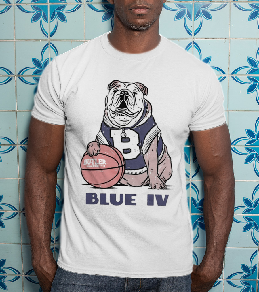 Butler University Bulldogs Blue IV Basketball T-Shirt