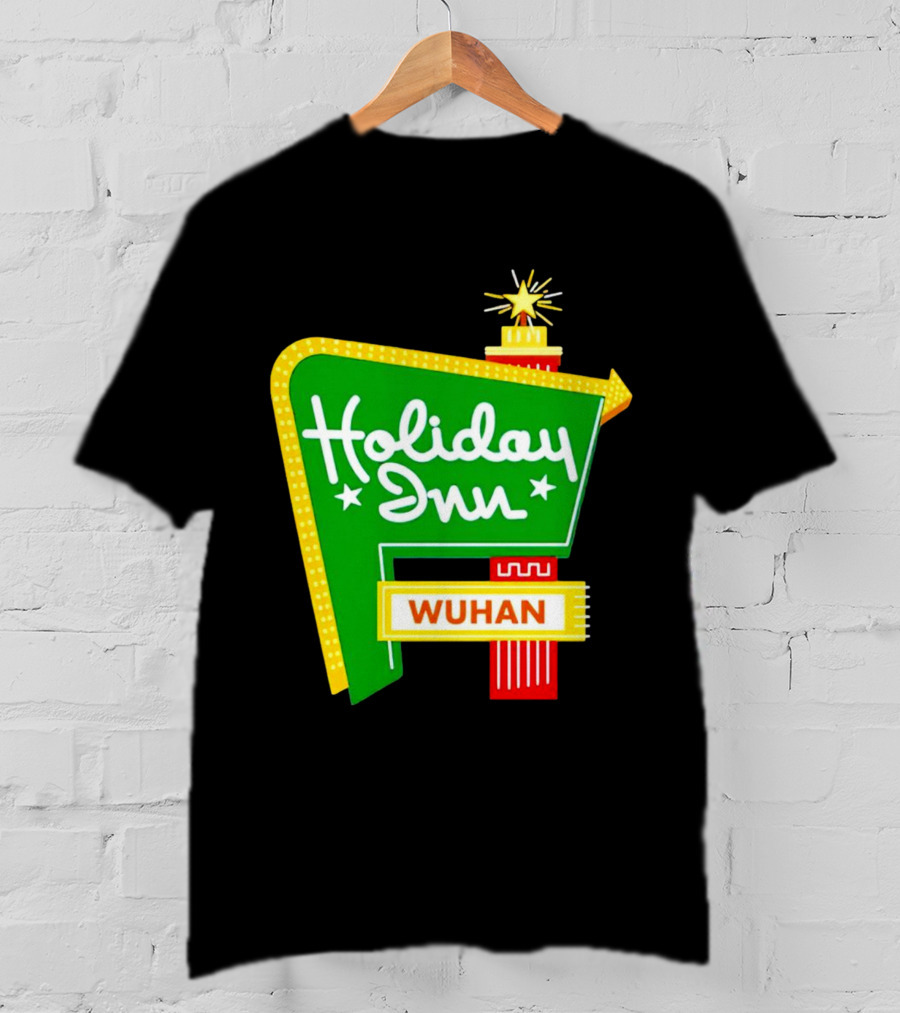 Holiday Inn Wuhan Vintage Neon Sign T-Shirt