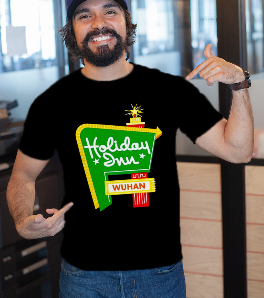 Holiday Inn Wuhan Vintage Neon Sign T-Shirt