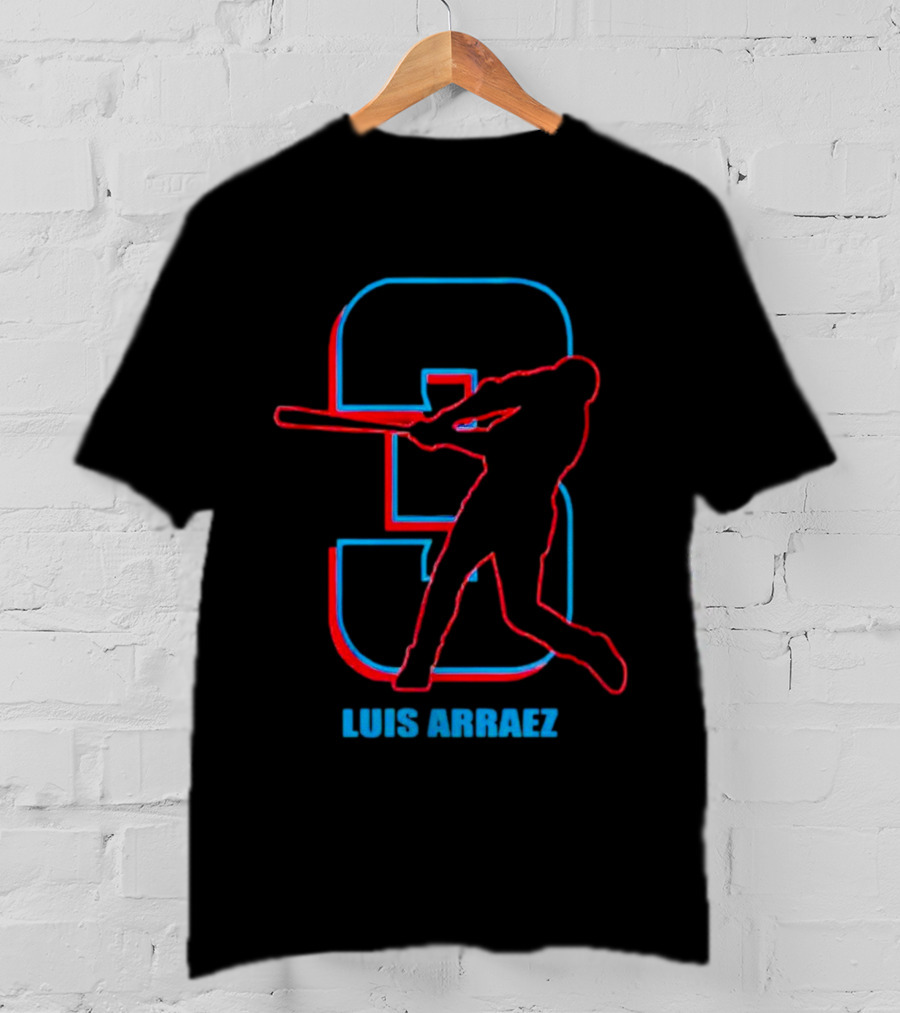 Luis Arraez 3 Miami Baseball T-Shirt