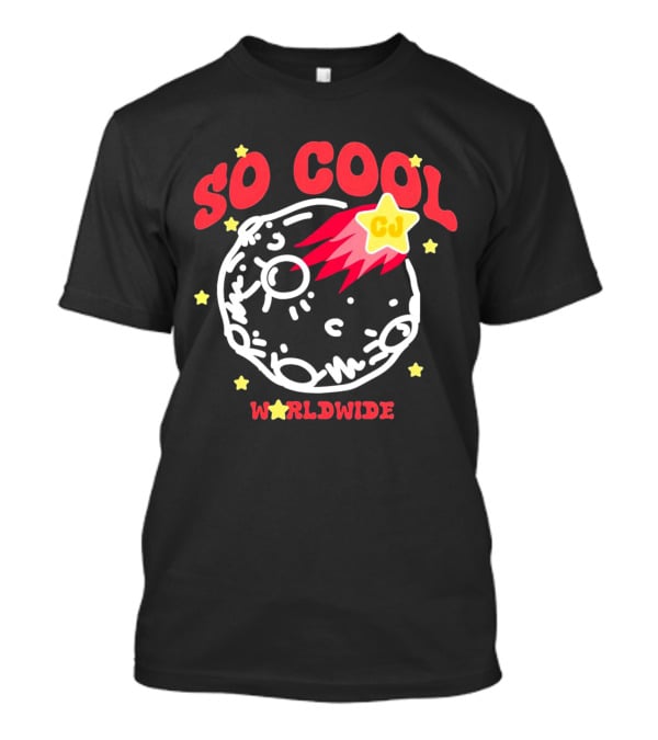 SO COOL CJ Worldwide Planet Starburst T-Shirt