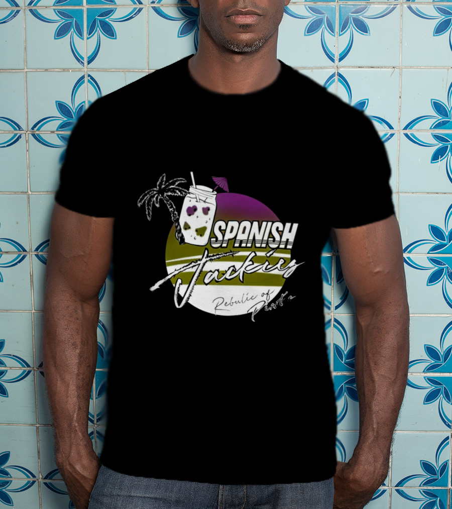 Spanish Jackie’s Tropical Drink Republic Of Pirates T-Shirt