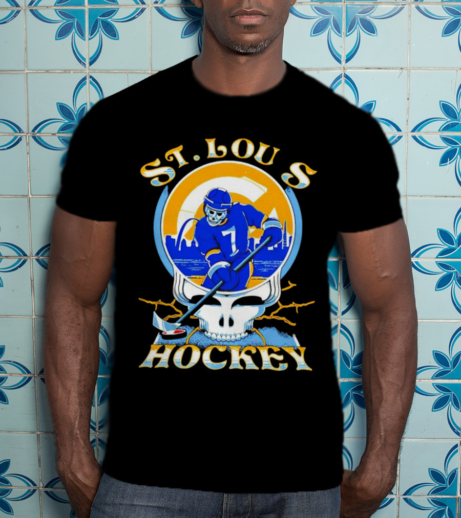St. Louis Hockey Blues Buzz Grateful 2.0 T-Shirt