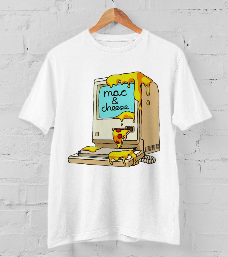 Mac And Cheese Dakkadakka Pizza Computer T-Shirt