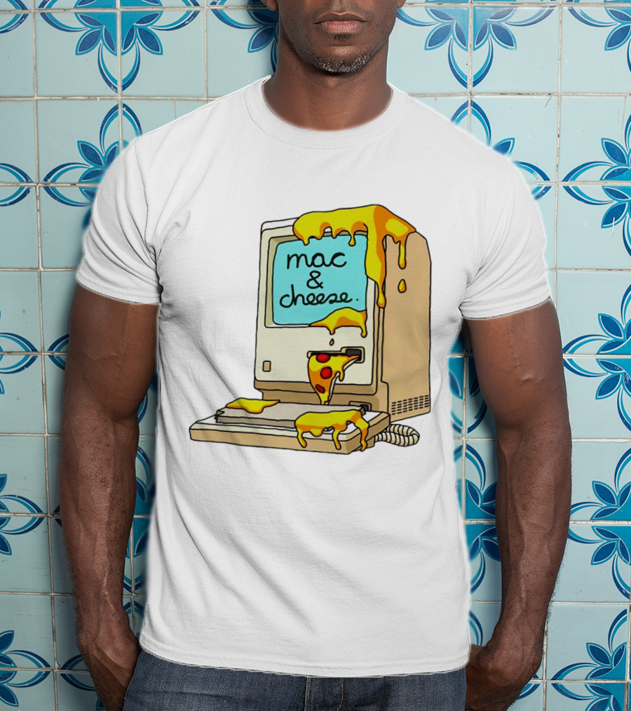 Mac And Cheese Dakkadakka Pizza Computer T-Shirt
