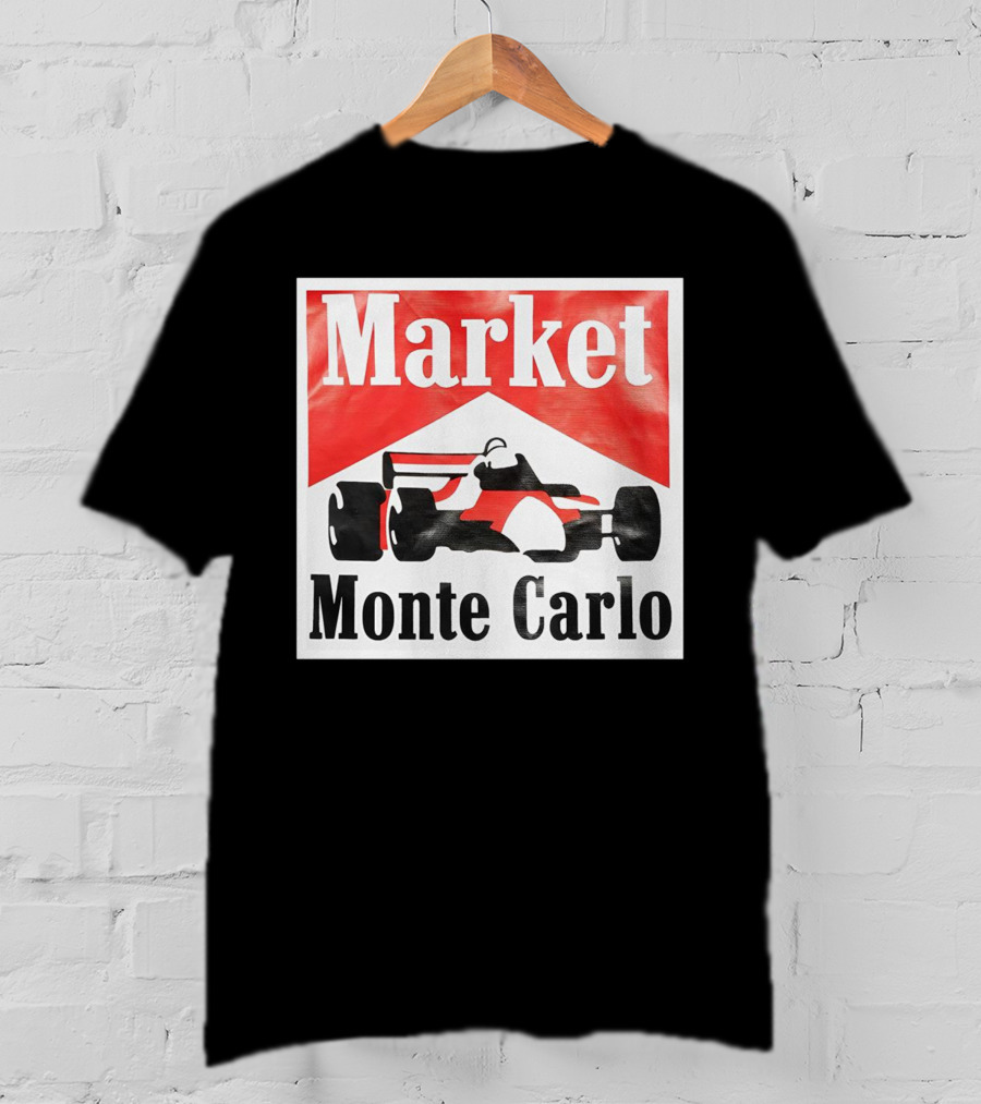 Market Monte Carlo Formula Racing Car T-Shirt