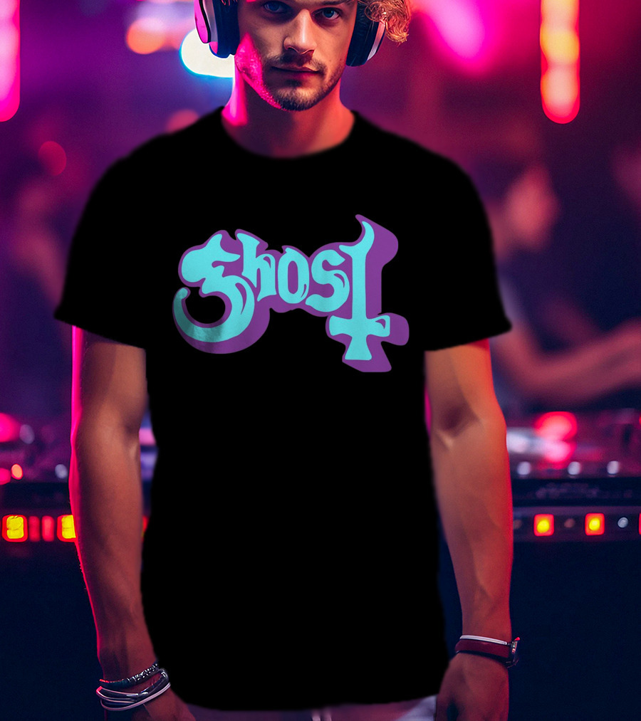 Ghost Retro 70’s Psychedelic T-Shirt