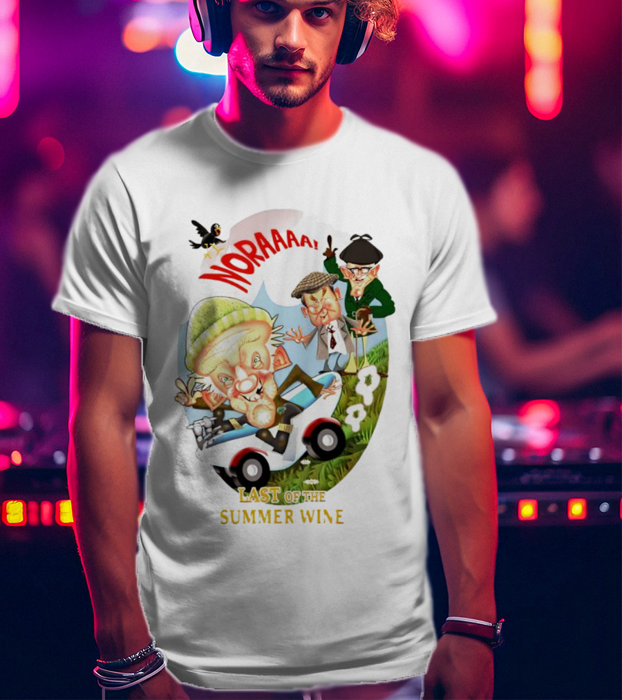 NORAAA Last Of The Summer Wine Golf Cart Mischief T-Shirt