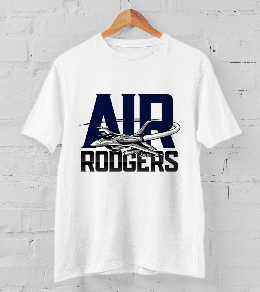Isaiah Rodgers Air Rodgers Fighter Jet T-Shirt