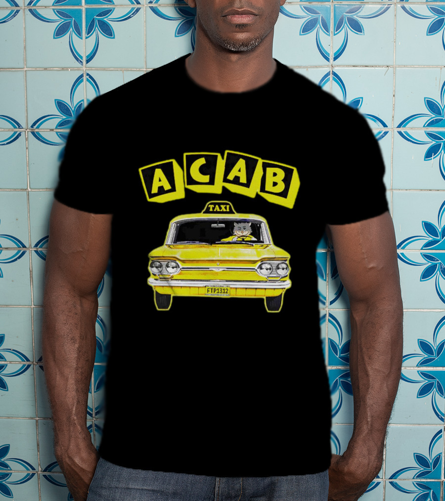 ACAB Taxi Cat FTP1312 T-Shirt