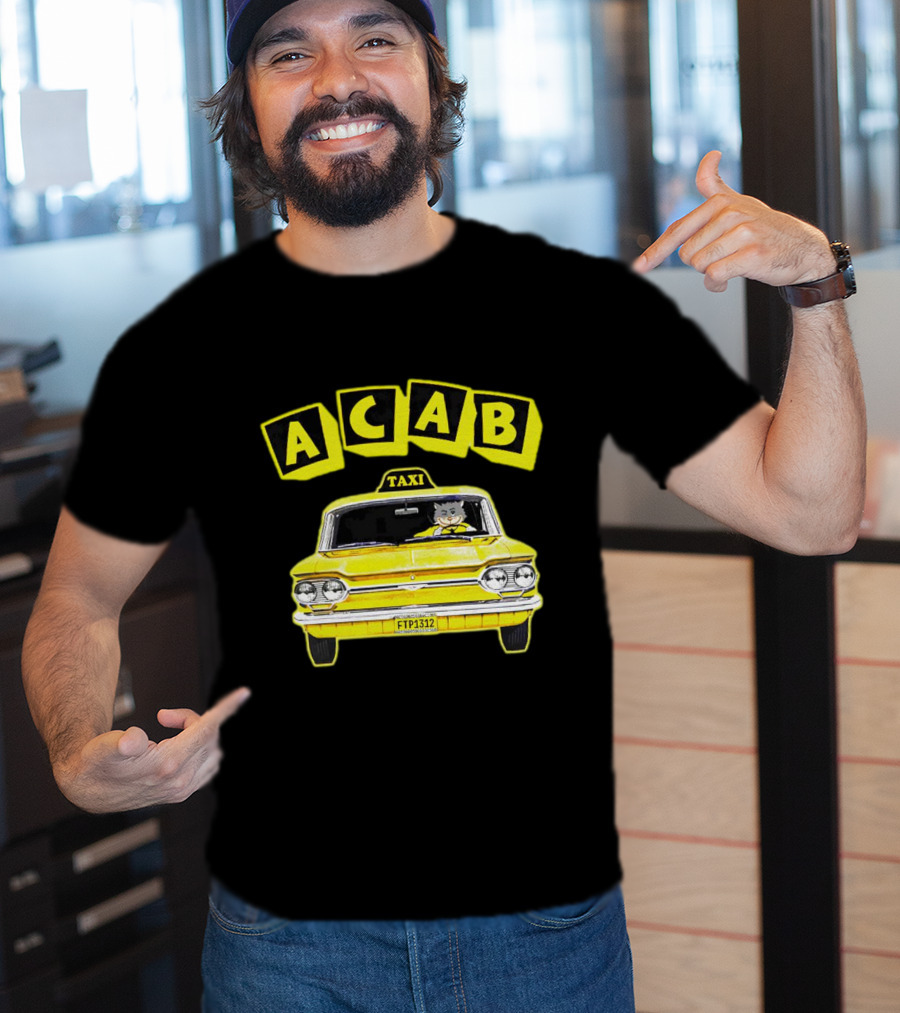 ACAB Taxi Cat FTP1312 T-Shirt