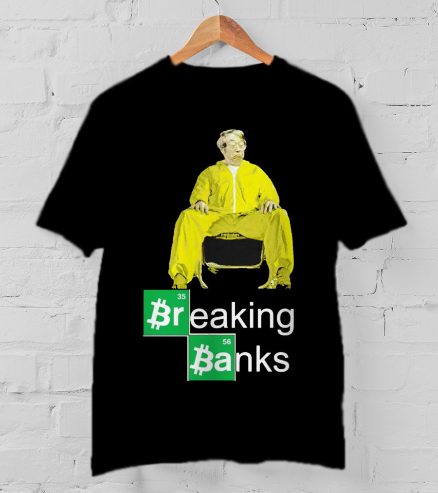 Breaking Banks Bitcoin Chemistry Suit T-Shirt