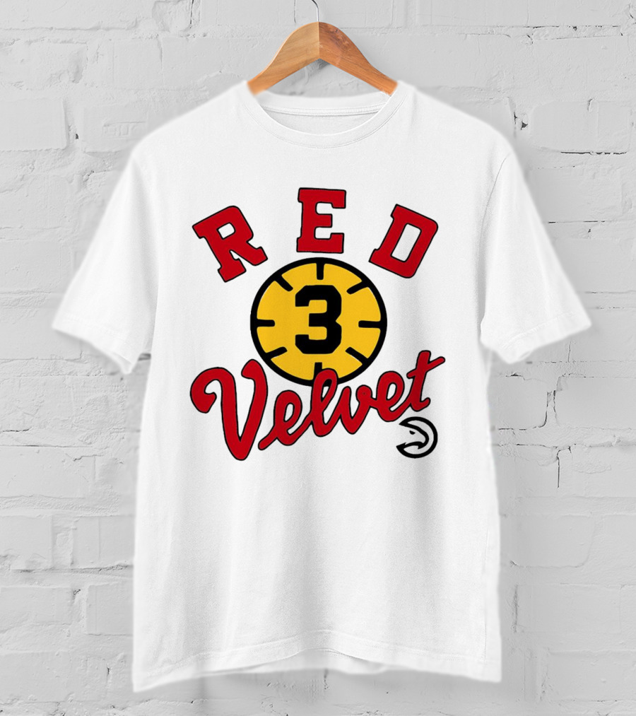 Kevin Huerter Red Velvet 3 Basketball Clock T-Shirt