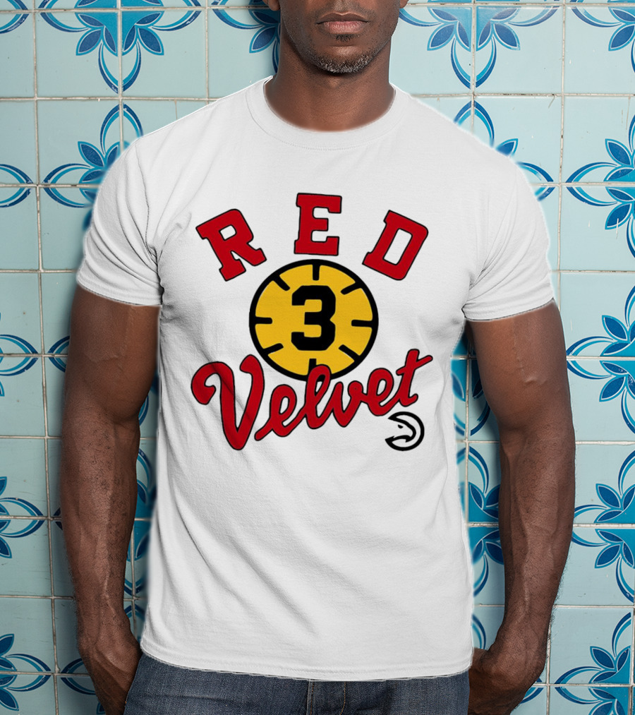 Kevin Huerter Red Velvet 3 Basketball Clock T-Shirt
