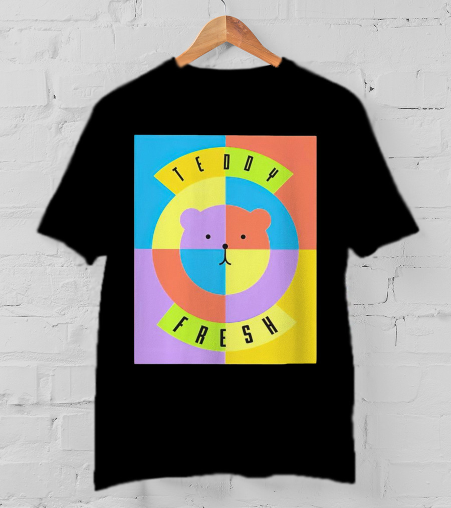 Teddy Fresh Colorful Circle Bear T-Shirt