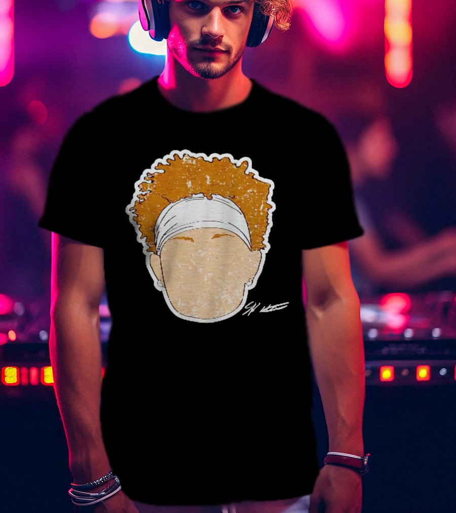 Spencer Rattler South Carolina Gamecocks Comic Style Headband T-Shirt