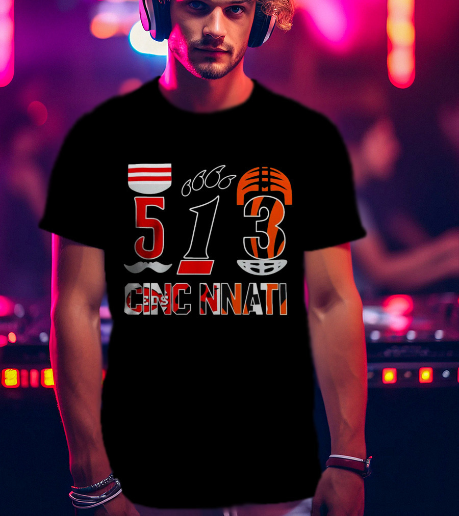 513 Cincinnati Bearcat Football Tiger Team Legend T-Shirt