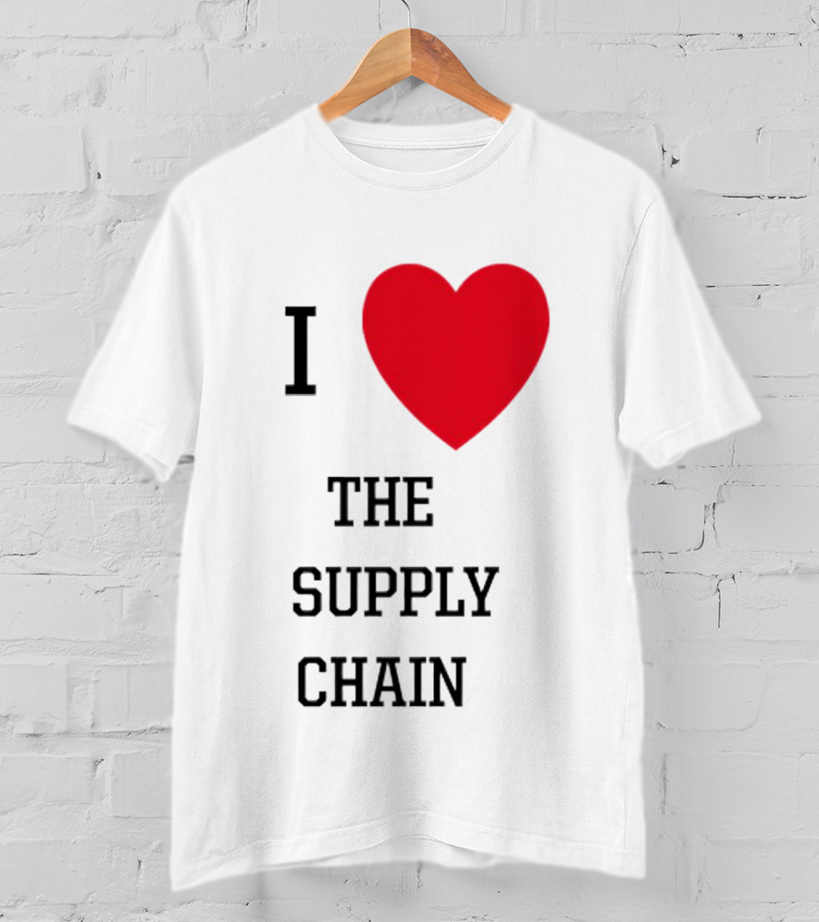 I Heart The Supply Chain T-Shirt